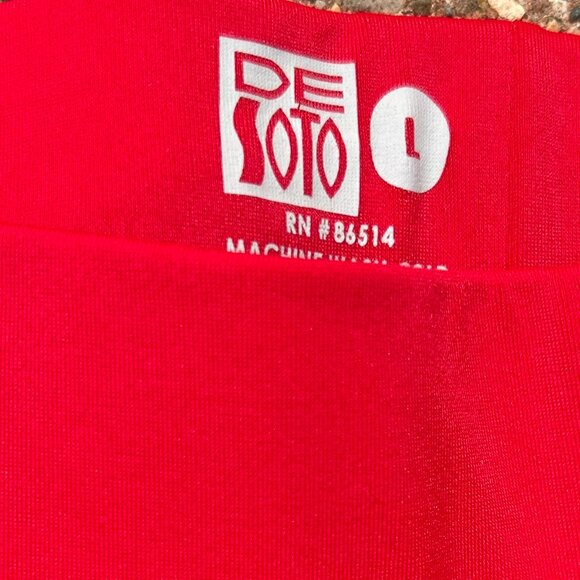 De Soto Triathlon Top and Bottom New With Tags Women Sz L Deadstock - Picture 4 of 9